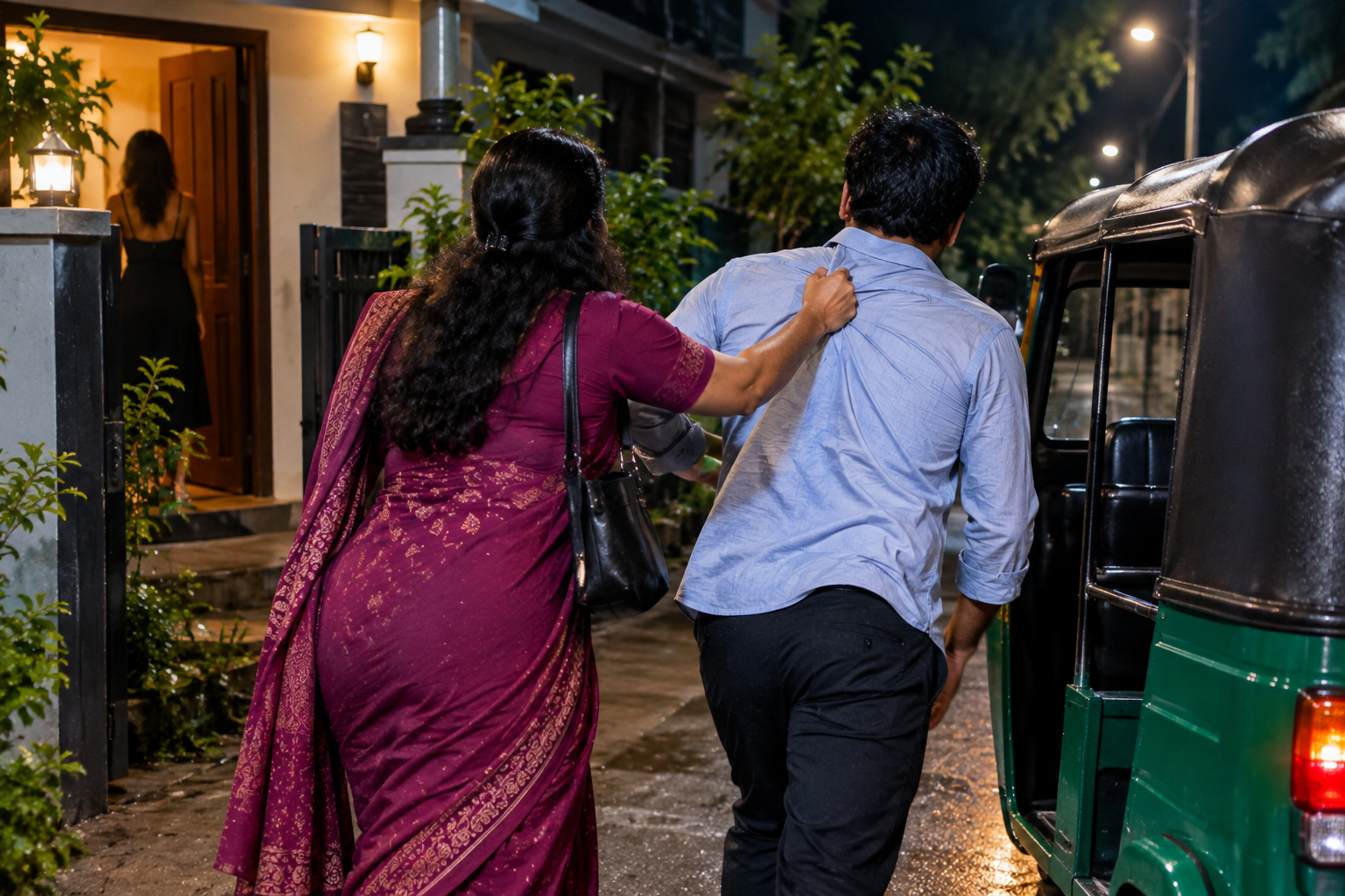 மதுபோதையில் வழி தவறிய கணவன்! கள்ளக் காதலி வீட்டில் கையும் களவுமாகப் பிடித்த மனைவி!
